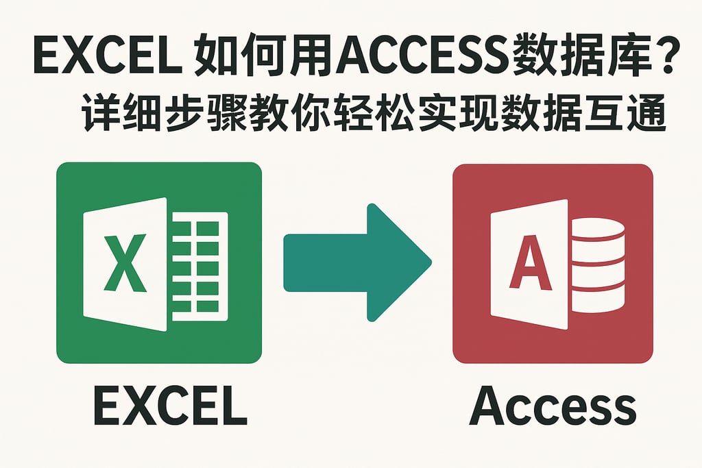 excel 如何用access数据库？详细步骤教你轻松实现数据互通